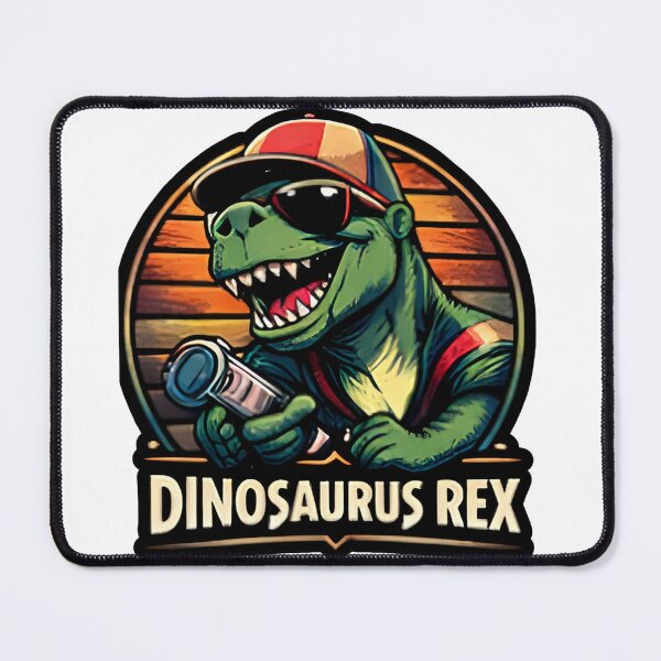 Item preview, Cool Dinosaur T Rex With Camera Retro Style Funny Dino Photography Design designed and sold by Ladys-Gents.