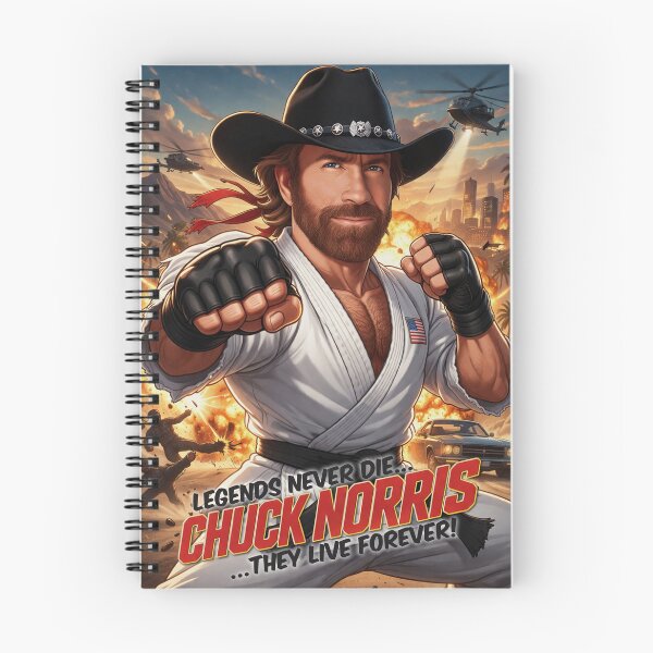 Aperçu de l'œuvre La légende de Chuck Norris créée et vendue par Durro.