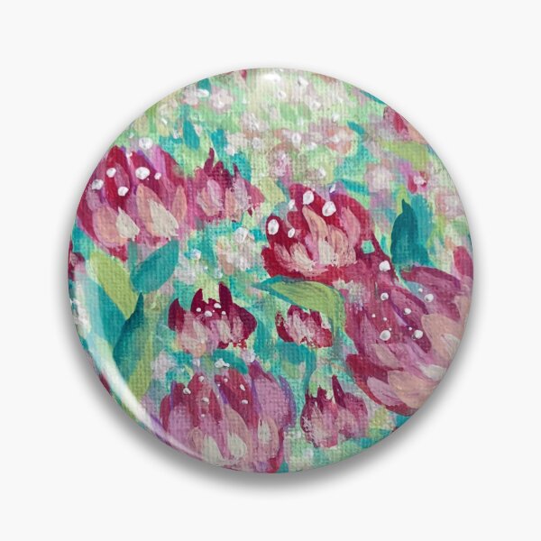 Item preview, Pink Garden Original Gouache Painting Freya Ellis designed and sold by Fly on the Wall Art.
