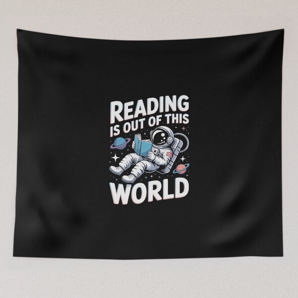 Item preview, reading is out of this world designed and sold by jkrphoto.
