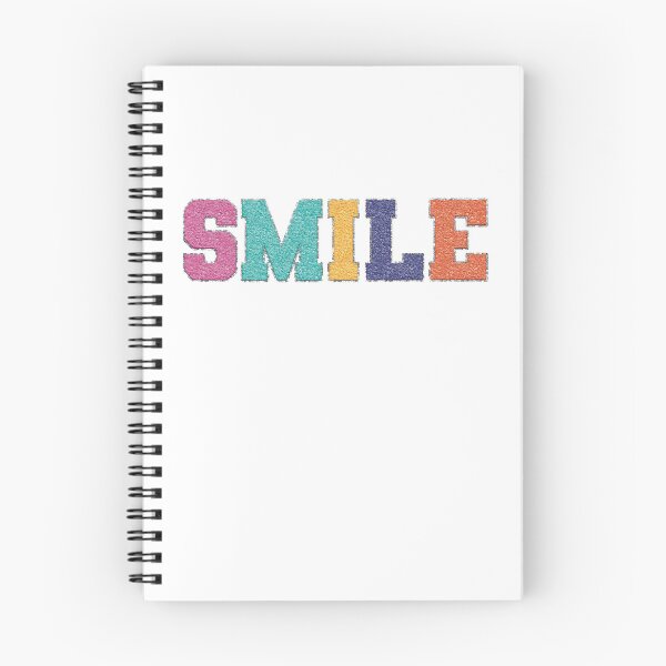 Item preview, Smile - patchwork letters (not raised chenille) designed and sold by Miscelenious.