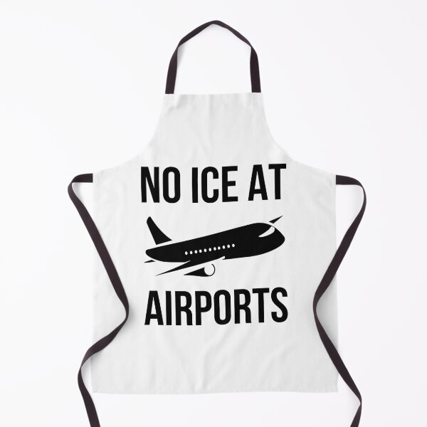 Item preview, No ICE at airports  designed and sold by Rachel the Artist .