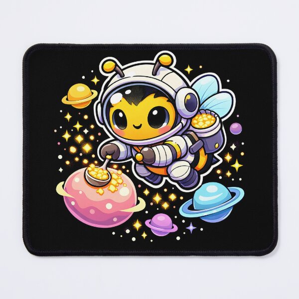Item preview, Cute Astronaut Bee Honeycomb Galaxy Space designed and sold by Hepic.