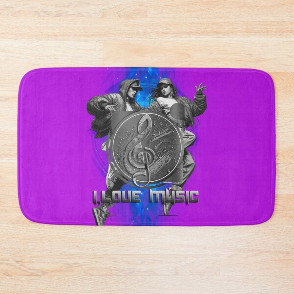 Item preview, Love músic black blue designed and sold by Cruwey.