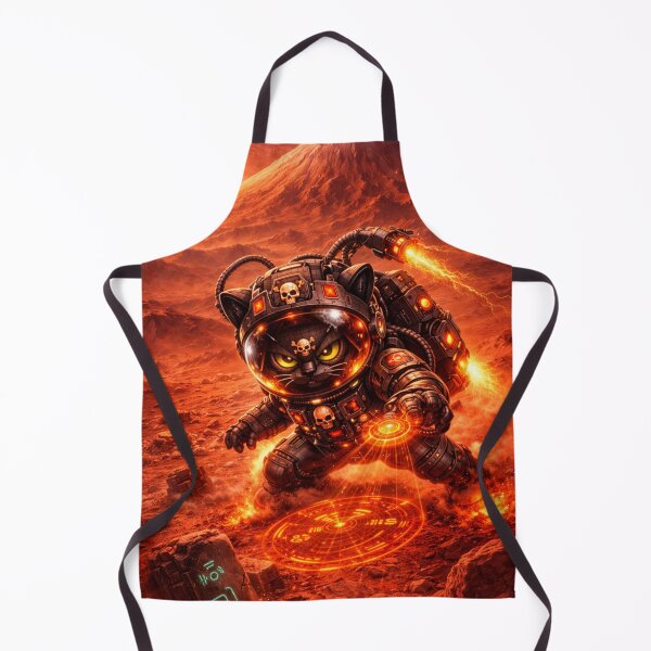 Item preview, Mars Explorer Cyber Cat designed and sold by FontheadArt.
