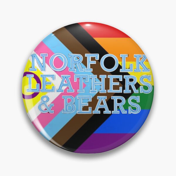 Item preview, Norfolk Leathers and Bears Progress Pride Flag Version 2. designed and sold by HJRex.