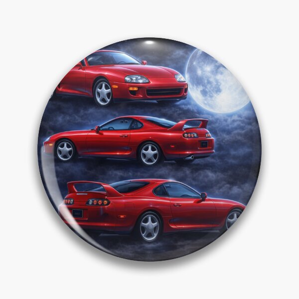 Item preview, Three Supra Moon - 90s JDM Legend Aesthetic designed and sold by Automotive Art by Greg.