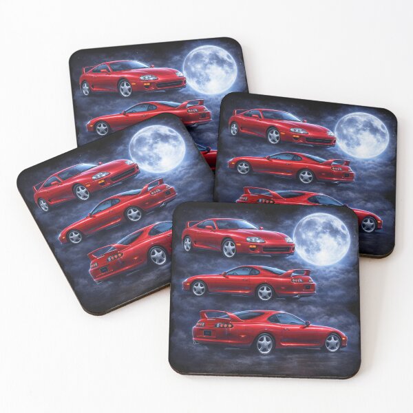 Item preview, Three Supra Moon - 90s JDM Legend Aesthetic designed and sold by Automotive Art by Greg.