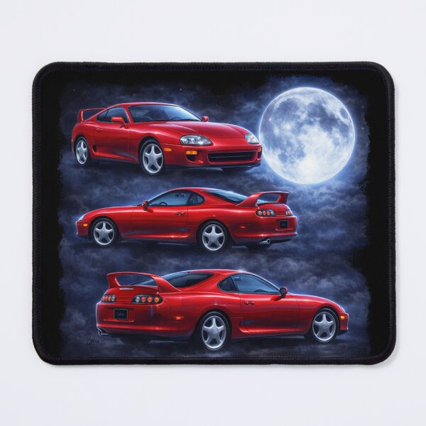 Item preview, Three Supra Moon - 90s JDM Legend Aesthetic designed and sold by Automotive Art by Greg.