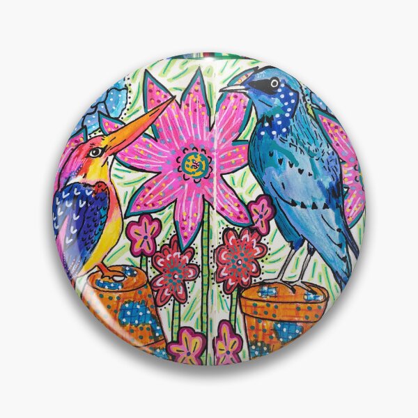 Item preview, Birds Chatting in the Garden designed and sold by hatvail.