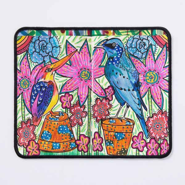 Item preview, Birds Chatting in the Garden designed and sold by hatvail.
