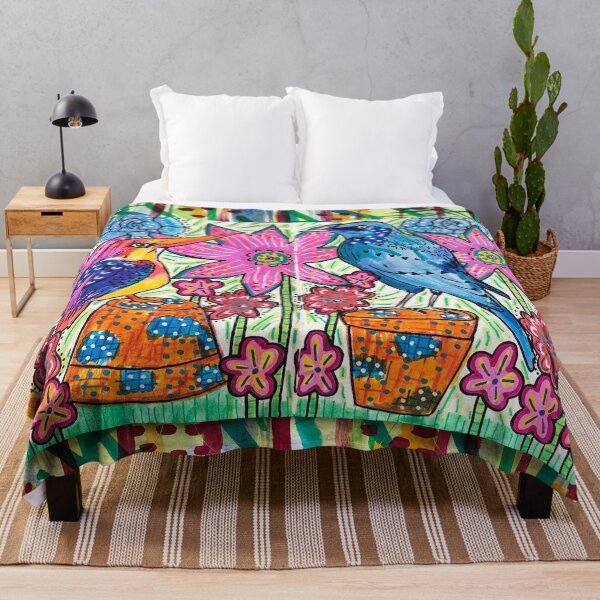 Item preview, Birds Chatting in the Garden designed and sold by hatvail.