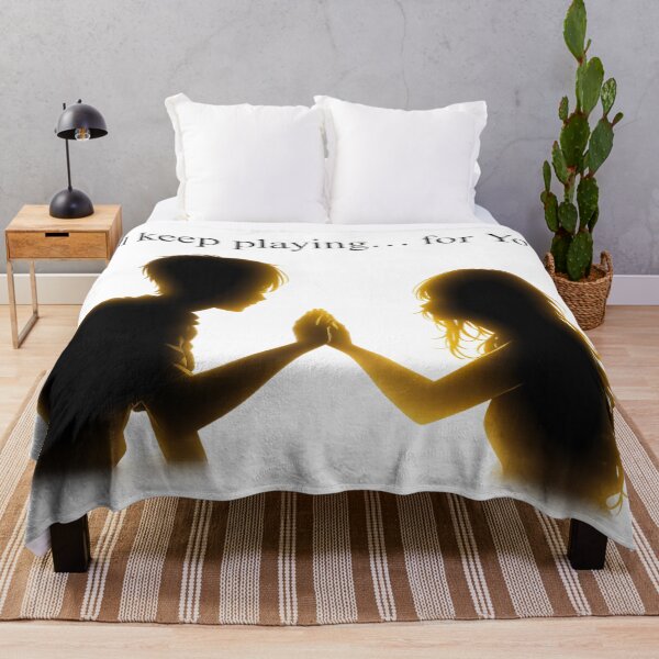 Item preview, Your lie in April Quote Silhouette designed and sold by Cat-and-Panda.