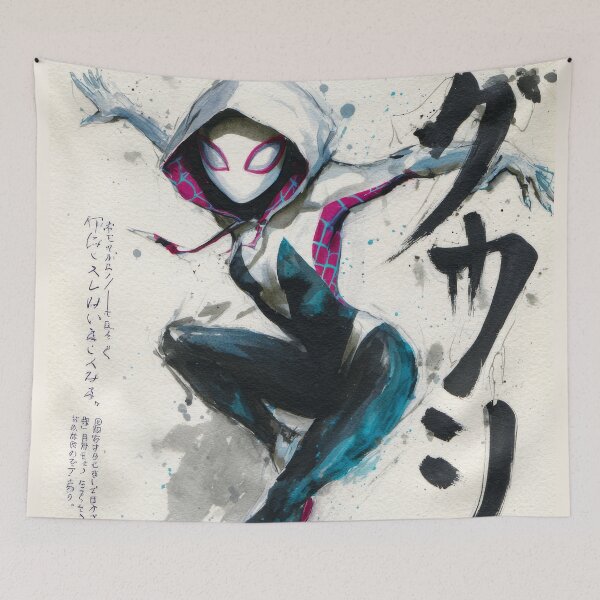 Item preview, Ghost Spider Sumi-e  designed and sold by AnimeArsenalPrints.