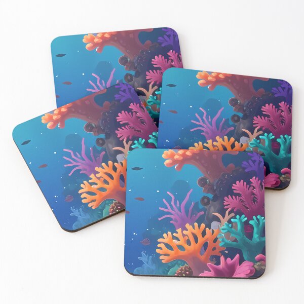 Item preview, Coral Plain – Underwater Garden designed and sold by David c.p JACQUEMET.