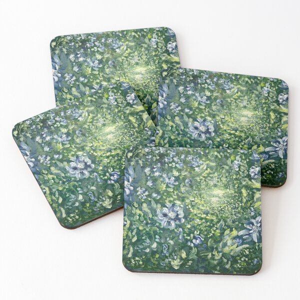 Item preview, Green Portal Garden Painting Acrylic Freya Ellis designed and sold by Fly on the Wall Art.