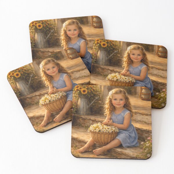 Item preview, Daises and sunflowers on the porch  designed and sold by alenaxandra.