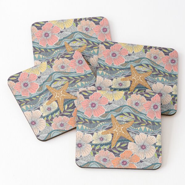 Item preview, tropical waves mulberry designed and sold by scrummy.
