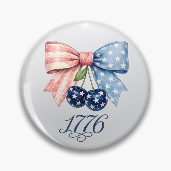 Item preview, 1776-2026 Patriotic Coquette Bow Independence Day designed and sold by MyLifeStyleShop.