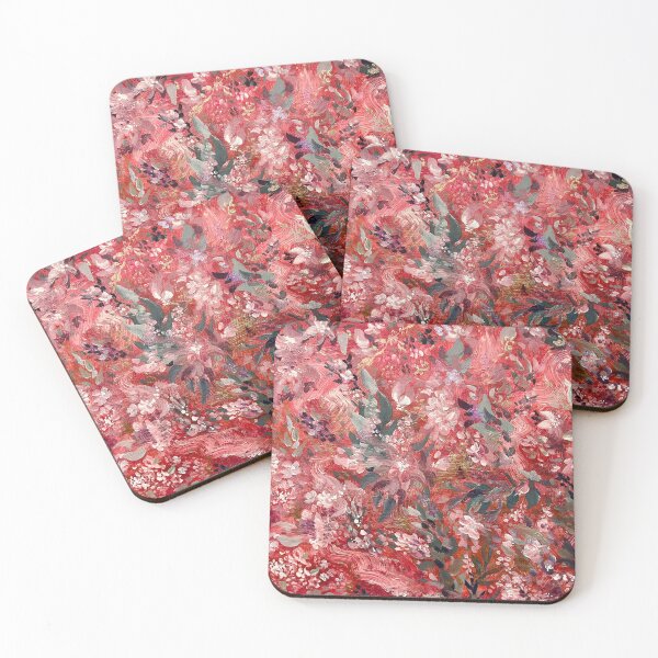 Item preview, Pink Abstract Flower Original Painting Freya Ellis designed and sold by Fly on the Wall Art.