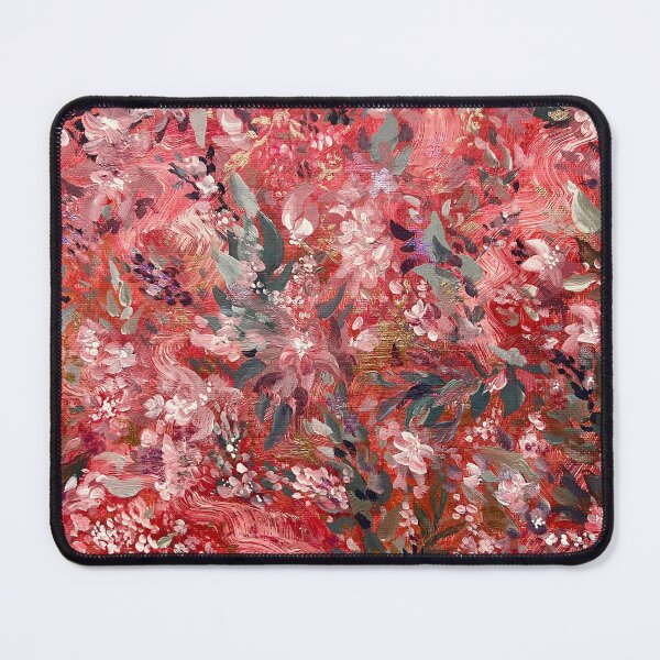 Item preview, Pink Abstract Flower Original Painting Freya Ellis designed and sold by Fly on the Wall Art.
