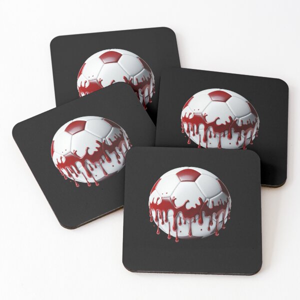 Item preview, Dripping Red Soccer Ball  designed and sold by freshwear design.