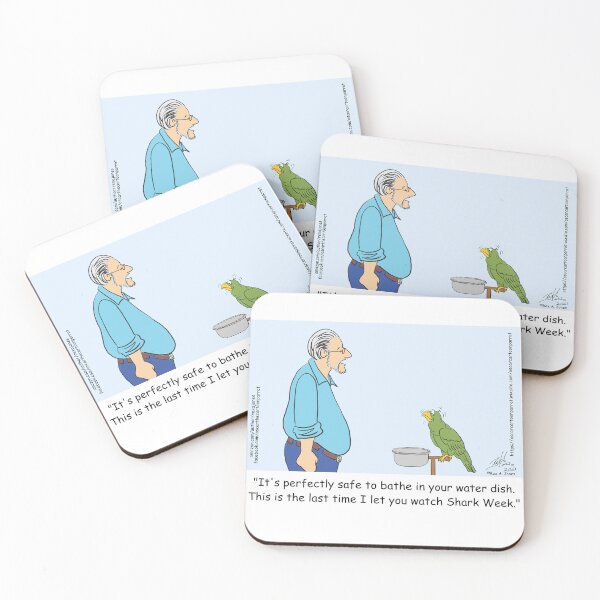 Item preview, Oscar's Shark Week fears designed and sold by Laughing Parrot Studio.