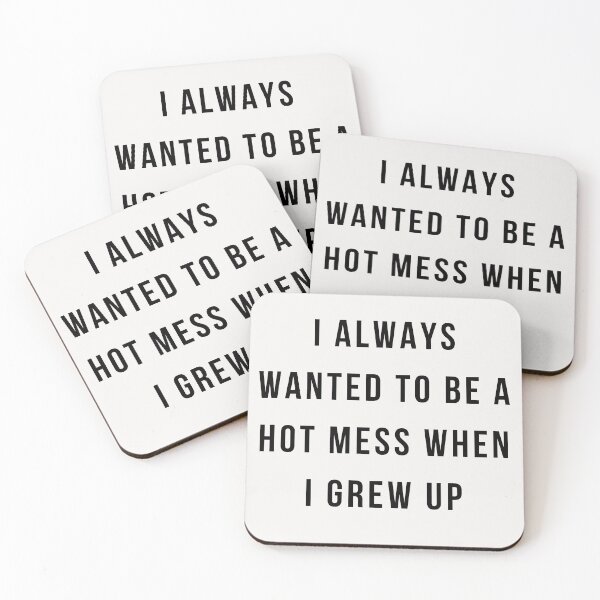 Item preview, Grown Up Hot Mess  designed and sold by Lukewarm Mess.