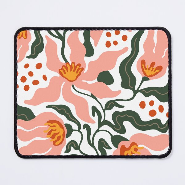 Item preview, abstract lily flower pattern  designed and sold by LivsPlantHouse.