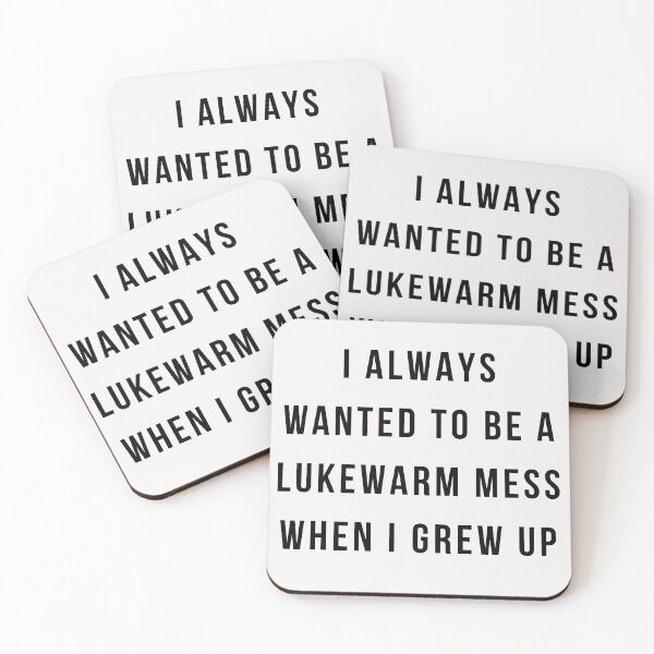 Item preview, Lukewarm Mess Grown Up designed and sold by Lukewarm Mess.