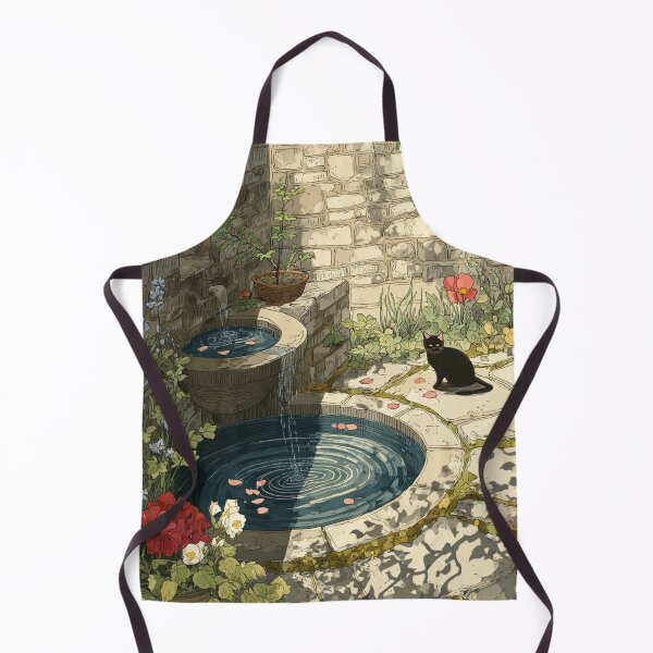 Item preview, Water in Bloom – Cozy Spring Fountain designed and sold by JLCableStudio.