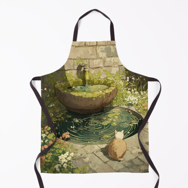 Item preview, Water in Bloom – Cozy Spring Fountain designed and sold by JLCableStudio.