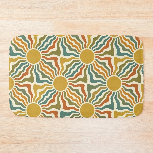 Item preview, Retro Sunburst – Warm Boho Wall Decor for Cozy Girly Bedrooms, Aesthetic Style designed and sold by RidaSalArt.