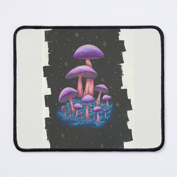 Item preview, galaxy mushrooms designed and sold by K's Canvases.