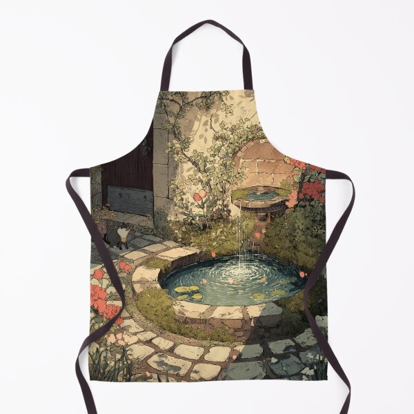 Item preview, Water in Bloom – Cozy Spring Fountain designed and sold by JLCableStudio.