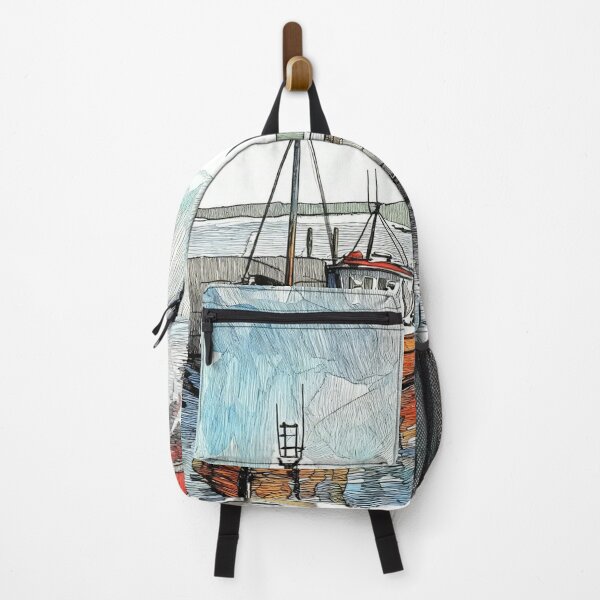 Item preview, Lighthouse and fishing boats designed and sold by sid1802.