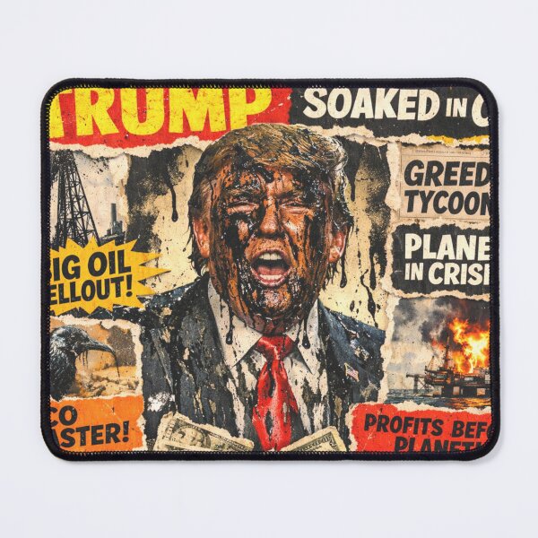 Item preview, The Trump Files no 9 Sketching the News Burning Oil designed and sold by Tale Teller Club.