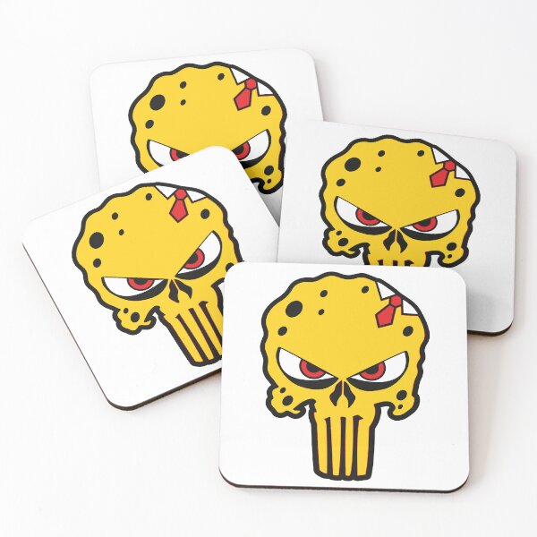 Item preview, THE PUNISH SPONGE – Dark  Skull Mashup designed and sold by grafik.