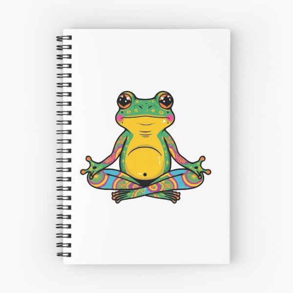 Item preview, Yoga frog  designed and sold by PeacockShop2.