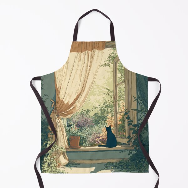 Item preview, Where Spring Enters – Cozy Open Window designed and sold by JLCableStudio.