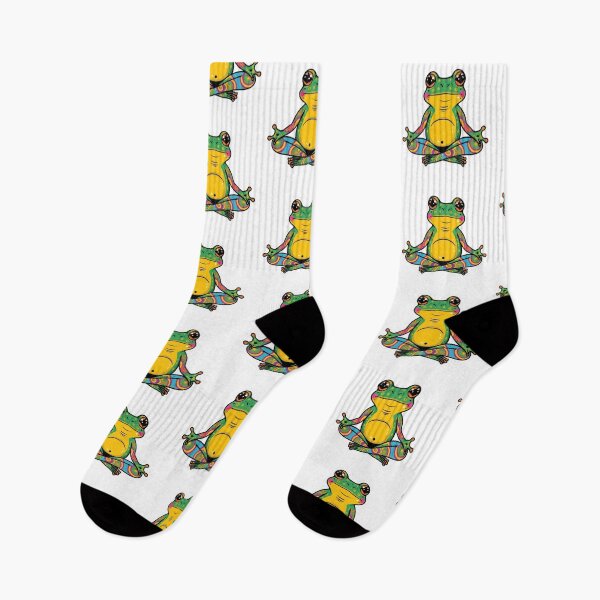 Item preview, Yoga frog  designed and sold by PeacockShop2.
