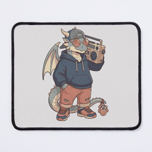 Item preview, Retro Dragon Streetwear designed and sold by Lau's Studio.