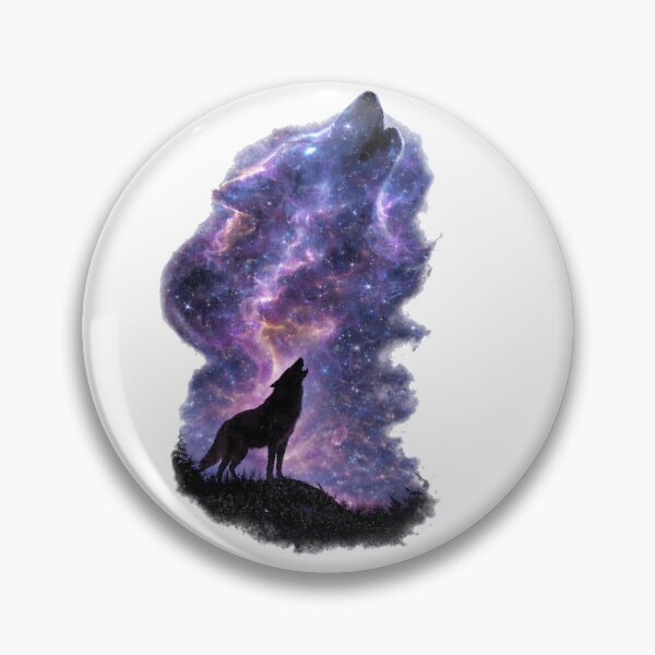 Item preview, Cosmic Spirit Wolf - Galaxy Fantasy designed and sold by ClutchCassidyTees.