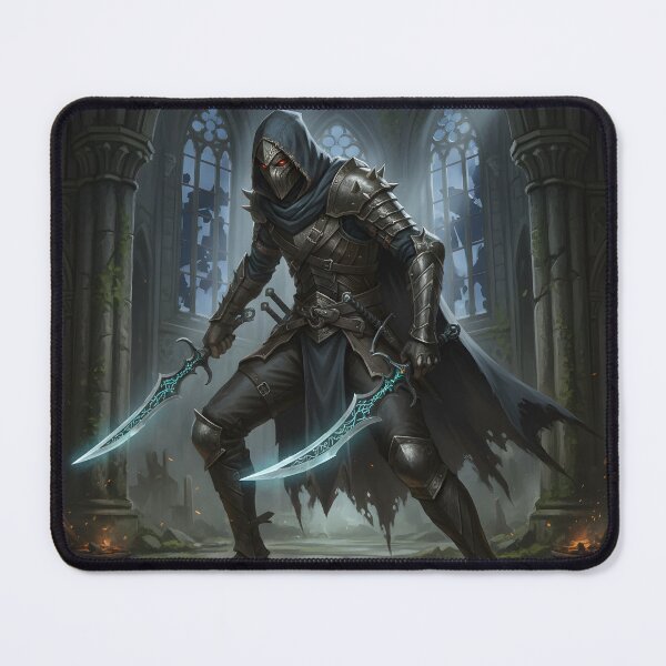 Item preview, Dark Fantasy Dual Wield Assassin Knight designed and sold by OooWeeArt.