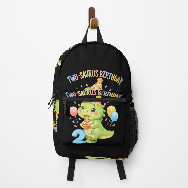 Item preview,  Cute Watercolor two-Saurus funny Birthday Dinosaur party - Age 2 Boy Girl designed and sold by Adventure paradise ⭐⭐⭐⭐⭐.