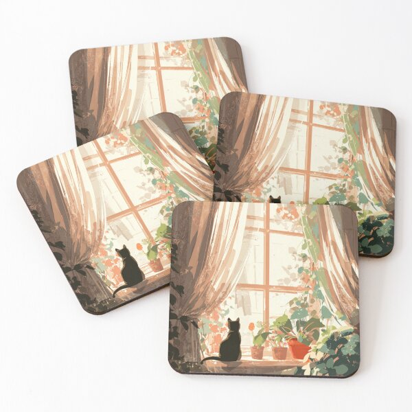 Item preview, Where Spring Enters – Cozy Open Window designed and sold by JLCableStudio.