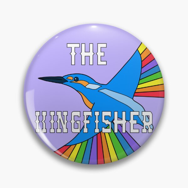 Item preview, Heated Rivalry Game Changers Inspired Kingfisher Logo designed and sold by outofbuck.