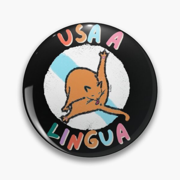 Item preview, Usa a lingua designed and sold by ElBuhoilustra.