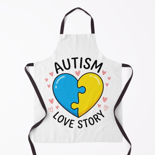 Item preview, Autism Love Story T-Shirt, Autism Awareness Puzzle Heart Gift, Neurodiversity Support Family Graphic Tee designed and sold by HB ART.