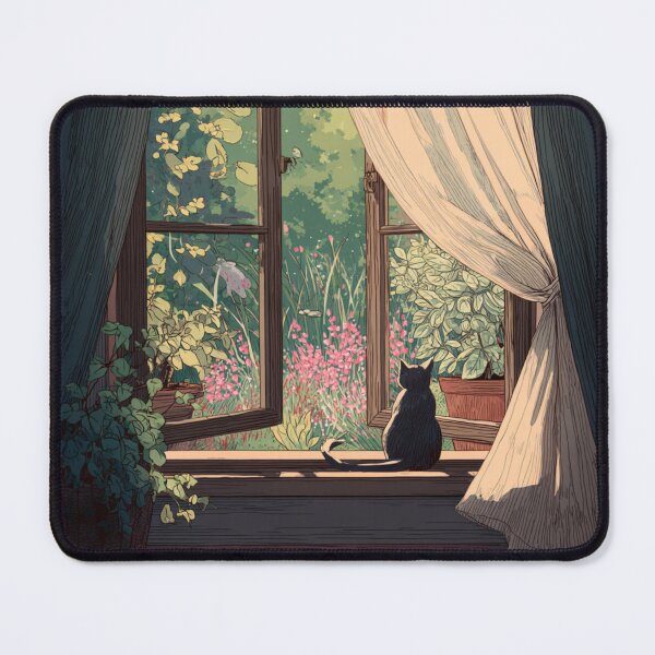 Item preview, Where Spring Enters – Cozy Open Window designed and sold by JLCableStudio.